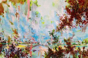 Painting by David Schnell (Detail) / Galerie EIGEN+ART / The Arm